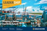 Shaping a better maritime future - Anglo-Eastern Group