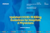 Updated COVID-19 Billing Guidelines for Hospitals & Physicians