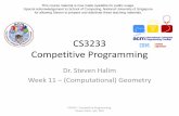 CS3233 Competitive Progggramming - comp.nus.edu.sg