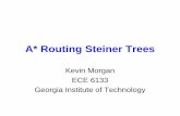 A* Routing Steiner Trees