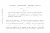 Stochastic Annealing for Variational Inference