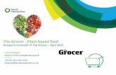 The Grocer : Plant based food