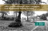 ABRO Site Development Brief, Colchester Draft ...