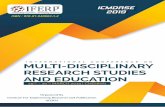 International Conference on Multi-Disciplinary Research ...