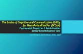 The Scales of Cognitive and Communicative Ability for ...