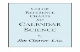 C REFERENCE CHARTS for CALENDAR SCIENCE