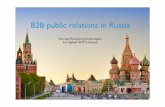 B2B public relations in Russia
