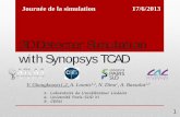 3D Detector Simulation with Synopsys TCAD