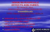 NOISE IN HOSPITALS: EFFECTS AND CURES