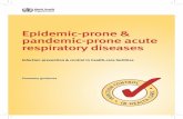 Epidemic-prone & pandemic-prone acute respiratory diseases