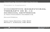 COGNITIVE BEHAVIORAL THERAPY IN K–12 SCHOOL SETTINGS