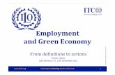 Employment and Green Economy - La Terra tra i due laghi