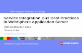 Service Integration Bus Best Practices in WebSphere ... - IBM