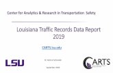 Louisiana Traffic Records Data Report 2019