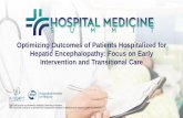 Optimizing Outcomes of Patients Hospitalized for Hepatic ...