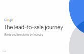 The lead-to-sale journey