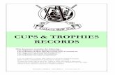 CUPS & TROPHIES RECORDS