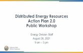 Distributed Energy Resources Action Plan 2.0 Public Workshop