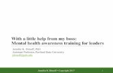 With a little help from my boss: Mental health awareness ...