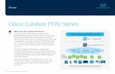 Cisco Catalyst PON Series FAQ
