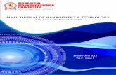 MMU Journal of Mangement & Technology (Sadopur) Full