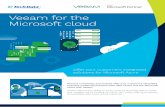 Veeam for the Microsoft cloud - Tech Data