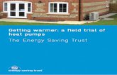 Getting warmer: a field trial of heat pumps