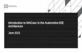 Introduction to MACsec in the Automotive E/E