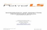 MAINTENANCE AND INSPECTION PROCEDURES MANUAL
