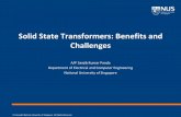 Solid State Transformers: Benefits and Challenges