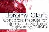 Jeremy Clark - Concordia University