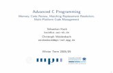 Advanced C Programming - Max Planck Society