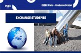 Exchange students courses