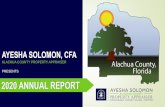 ALACHUA COUNTY PROPERTY APPRAISER PRESENTS 2020 …