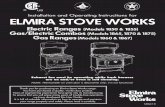 Installation and Operating Instructions for ELMIRA STOVE WORKS