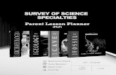Survey of Science Specialities Lesson Planner.indd 1 10/4 ...