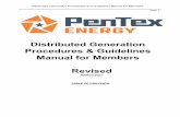 Distributed Generation Procedures & Guidelines Manual for ...