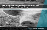 APS-footprint methodology - Pig fattening and breeding