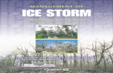 MANAGEMENT OF ICE STORM DAMAGED STANDS
