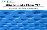 Materials Day ‘11 - MIT MRL