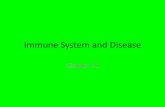 Immune System and Disease - Weebly