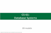 CS 61: Database Systems