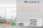 U-Match R32 Commercial Air Conditioners