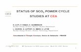 STATUS OF SCO2 POWER CYCLE