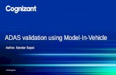 ADAS validation using Model-In-Vehicle
