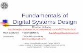 Fundamentals of Digital Systems Design