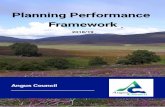 Planning Per formance Framework