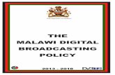 THE MALAWI DIGITAL BROADCASTING POLICY