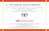 e-TENDER DOCUMENT - Madhya Pradesh Skill Development …