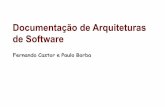 Documentação de Arquiteturas de Software